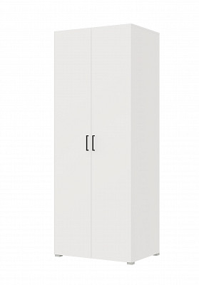 Шкаф 2х дверн. 0,8 "Balance" (Белый) /Gnt - 1