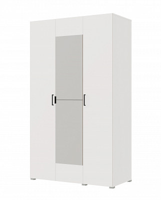 Шкаф 3-х дверн. 1,2 "Balance" (Белый/Зеркало) /Gnt - 1