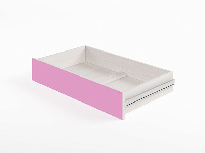 Ящик для кровати 800 "Лаворо" (Анкор белый/Пинк) D_Isl - 1
