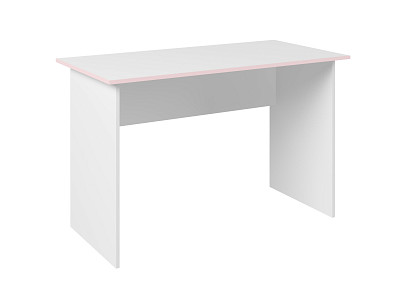 Стол письменный  1,2 "Лаворо" (Белый/Розовый кварц) D_Akr - 1