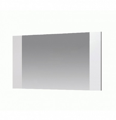 Зеркало навесное "Алисия" (МДФ) (Венге/Белый глянец) /Gnt/Вгс - 1