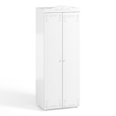 Шкаф 2х дверн. (560) "Римини"(МДФ)(Белый/Белое дерево)/Vs/ИТ-47 - 1