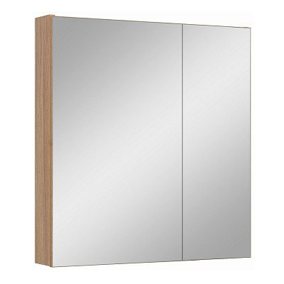 Шкаф 0,6 навесной "Линда"(Дуб серый/Зеркало)-Rn/Ld - 1
