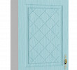 Шкаф 500 "Лорен" (МДФ) (Зелено-Голубой) /DSV/Gr/П500