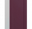 Шкаф высокий 300 "Йорк" (МДФ) (Виноград) /DSV/Kv/ВП300