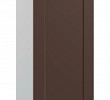 Шкаф 300 "Йорк" (МДФ) (Шоколад) /DSV/Kv/П300