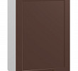 Шкаф 500 "Йорк" (МДФ) (Шоколад) /DSV/Kv/П500
