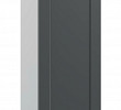 Шкаф высокий 300 "Йорк" (МДФ) (Железо) /DSV/Kv/ВП300
