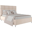 Кровать 140 мягк. Virginia (Велюр Opera Bone (AT)