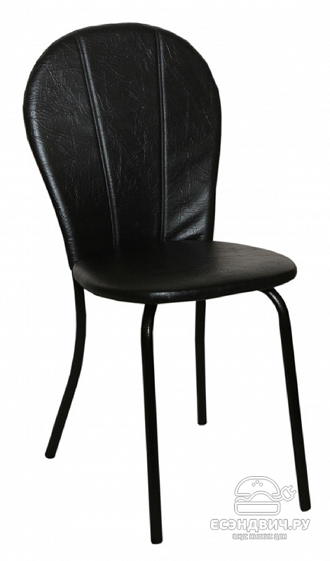 Черный и дегтеобразный стул