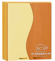 Шкаф 600 с посудосушителем "Madison" (Бук/Персик) EsandwichKХШ-06