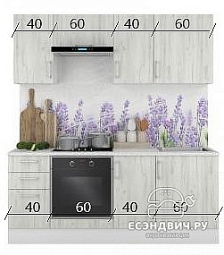 Тумба 80 (3ящ.) без столеш."Герда" (Белый Крафт) /Gnt/Ep/М23