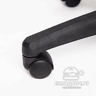 Кресло "Брэм" (Кожзам Черный/Кожзам Бежевый/Пластик Черный) Tch/3024