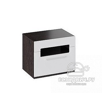 Спальный гарнитур 6 предм.(подъемн.мех.) "Лея" (МДФ) (Венге Линум/Белый глянец) Fg4