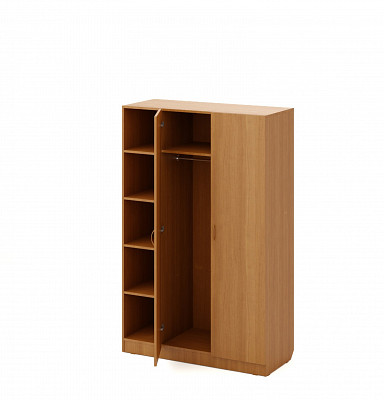 Шкаф universale largo "Ричи" (Бел.дуб/Синий) EsandwichШК-19 - 2