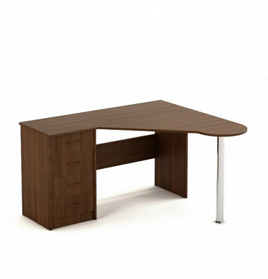 Стол письменный угловой universale "Ричи" (Орех) EsandwichCП-05 - 3