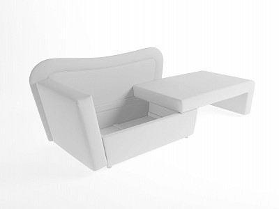 Диван раздвижной Инфинити (левый) (Микровелюр Aqua 02 (SM)/Микровелюр Fresh com 36 (SM)) - 2