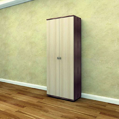 Шкаф 800 штанга  "Лаворо" (Ясень шимо тёмный/Ясень шимо светлый) EsandwichA-В5 - 2