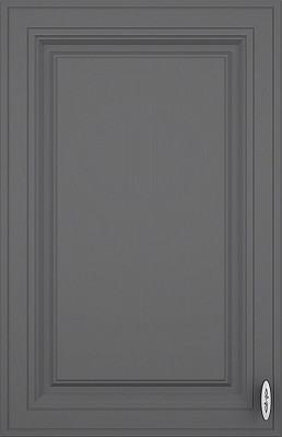 Шкаф 60 "Форд" (МДФ ) (Графит Софт) /Gnt/Ev/М4 - 2