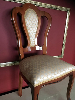 Гостиная plus "Виктория" (МДФ) (Орех глянец/Шелкография/Стекло) Dm/Rz - 3