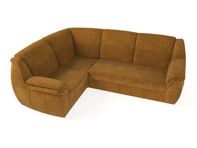 Диван угловой Дакота (Замша Sydney Umber (AT) - 3