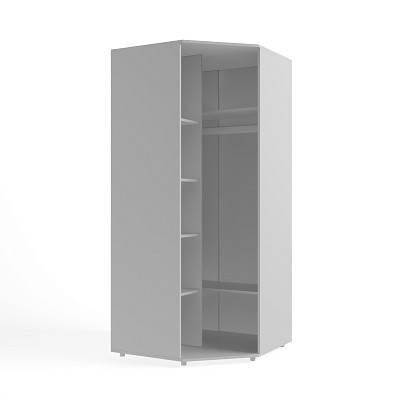 Шкаф угловой "Лаворо" (Анкор тёмный/Мята) D_Mi - 2