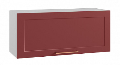 Шкаф 800 верхнее откр. "Йорк" (МДФ) (Red) /DSV/Kv/ПГ800 - 1
