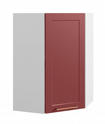 Шкаф высокий угловой 550 "Йорк" (МДФ) (Red) /DSV/Kv/ВПУ550 - 1