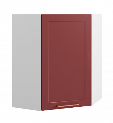 Шкаф высокий угловой 600 "Йорк" (МДФ) (Red) /DSV/Kv/ВПУ600 - 1