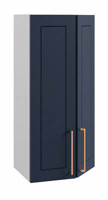Шкаф высокий торцевой 400 левый "Йорк" (МДФ) (Черника) /DSV/Kv/ВПТ400L - 1