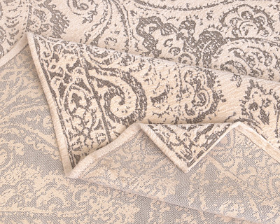 Ковер 135х200 (шенилл, безворсовый) "Эмбер" (SOLA BLANCA) -Arb - 3