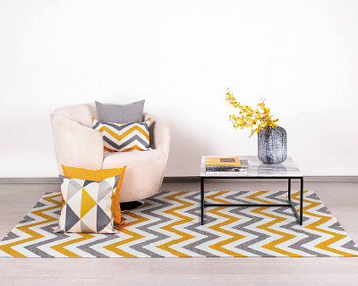 Ковер 200х290 (тканый, безворсовый) "Эмбер" (LINE RIKKO) -Arb - 2