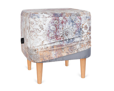 Банкетка квадро "Эмбер" (UNGARO VERDI/Бук) -Arb/Аз - 2