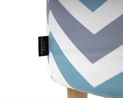 Банкетка круглая "Эмбер" (LINE WILLY/Бук) -Arb/Сп - 3