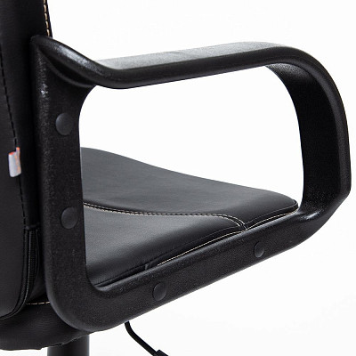 Кресло "Банни" (Кожзам Черный/Пластик Черный) Tch/9560 - 4