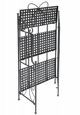 Стеллаж №2 "Твист" (Металл Черный) Tch/10655 - 4