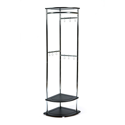 Вешало напольное угловое "Майлз" (МДФ Венге/Металл Хром) Tch/14430 - 1