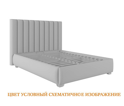 Кровать 160 мягк. Vitorio (Велюр Opera Coral (AT) - 2