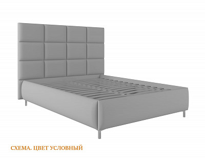 Кровать 140 мягк. Virginia (Велюр Opera Coral (AT) - 2