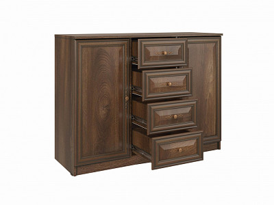 Комод "Винсент" (Дуб кальяри/Профиль дуб кальяри патина) -Ол/Гб 06.65 - 2