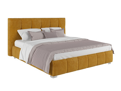 Кровать 180 мягк. just Марокко (Велюр Opera Gold (AT)/Ja - 1