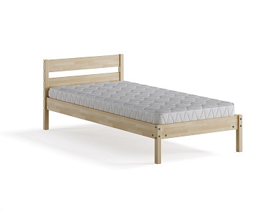 Кровать 800 с ортопед.осн. plus "Аллегро" (Массив дерева)-Dmk/Мч - 2