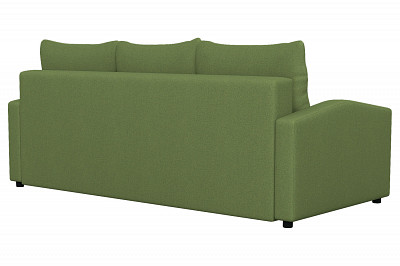 Диван "Фабиан"(Рогожка Tesla forest)/Эл - 4