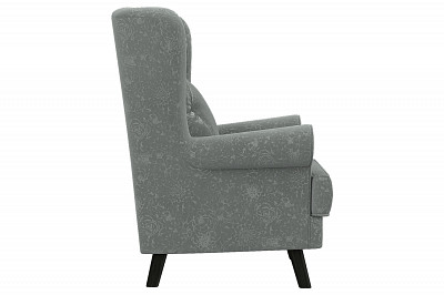 Кресло "Икар"(Велюр Estel 05/Венге)/Эл - 3