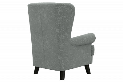 Кресло "Икар"(Велюр Estel 05/Венге)/Эл - 4