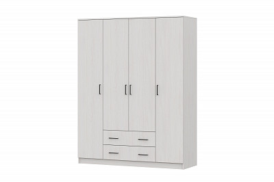 Шкаф 4-х дв.ящ.1,6/2,05/ 0,52 "Ромбус" (Ясень Анкор светлый) SV/NNM/ШК1 - 3