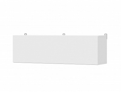 Шкаф навесной 100*30*27 "Atlas" (Белый текстурный) SV/Tk - 1