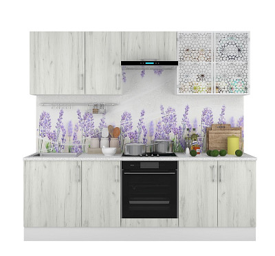 Шкаф угл.70*30 "Герда" (Белый Крафт) /Gnt/Ep/М50 - 2