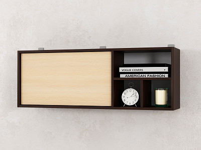 Шкаф 10 навесной 110х40 grand "Лаворо" (Венге / Дуб выбеленный) /1740 - 1