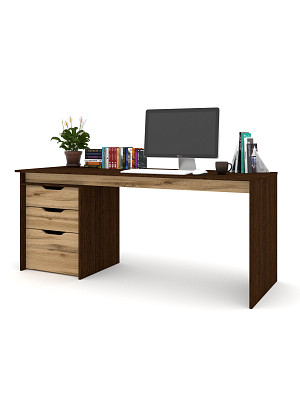 Стол письменный 1,8 S grand "Лаворо" (Венге / Дуб вотан) /1919